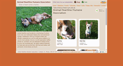 Desktop Screenshot of animalheartline.org